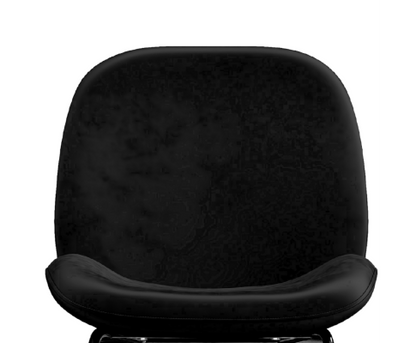 AVERIE (SET OF 2) FABRIC DINING CHAIR - BLACK VELVET