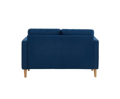SANDARA 2 SEATER FABRIC SOFA - BLUE