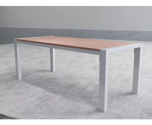 Danwick Outdoor Coffee Table - White