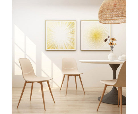 AIKEN (SET OF 2) DINING CHAIR - NATURAL