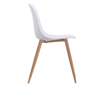 AIKEN (SET OF 2) DINING CHAIR - WHITE