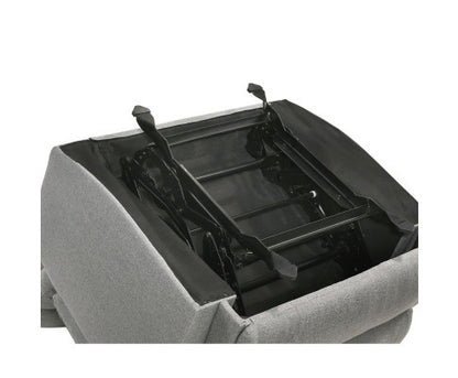 KALINE FABRIC ROCKING RECLINER CHAIR - LIGHT GREY