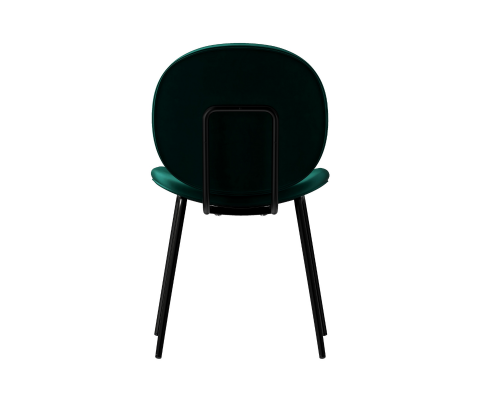 LENNON (SET OF 2) DINING CHAIR - EMERALD VELVET