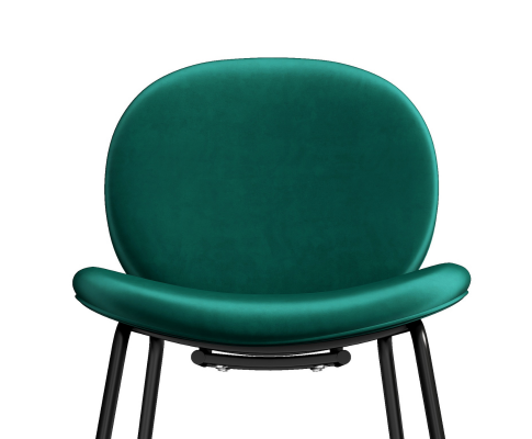 LENNON (SET OF 2) DINING CHAIR - EMERALD VELVET