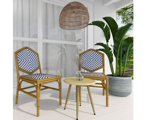 Mariley (SET OF 2) Outdoor Dining Chair - Blue