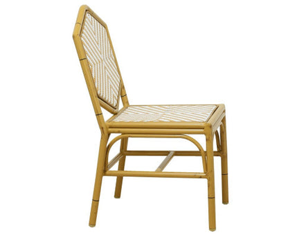 MARILEY (SET OF 2) OUTDOOR DINING CHAIR - NATURAL