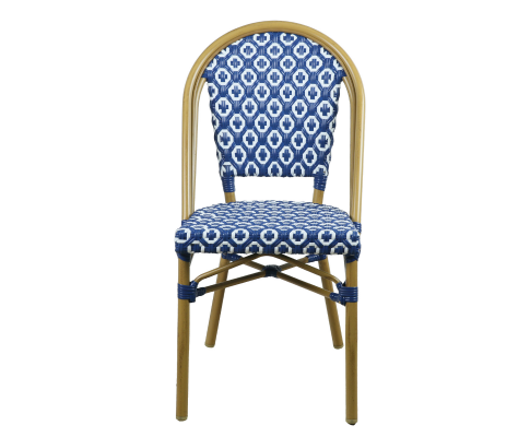 ILLANA (SET OF 2) OUTDOOR DINING CHAIR - BLUE