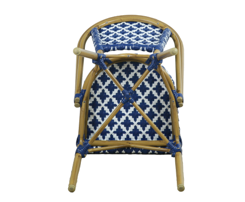ILLANA (SET OF 2) OUTDOOR DINING CHAIR - BLUE