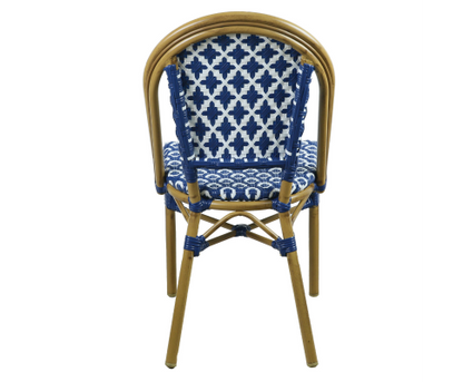 ILLANA (SET OF 2) OUTDOOR DINING CHAIR - BLUE