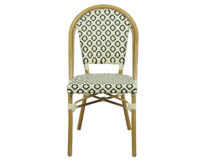 ILLANA (SET OF 2) OUTDOOR DINING CHAIR - BROWN