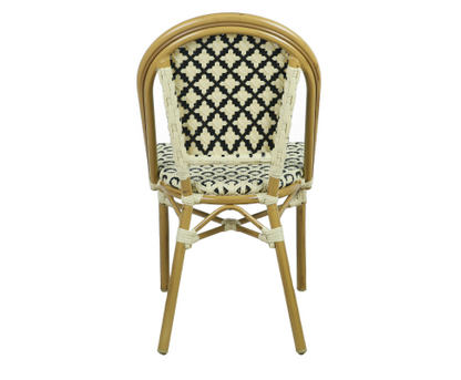 ILLANA (SET OF 2) OUTDOOR DINING CHAIR - BROWN