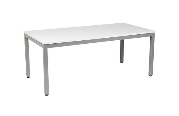 VERA  COFFEE TABLE WITH 25MM MELAMINE TOP - 1200(W) X 600(D)