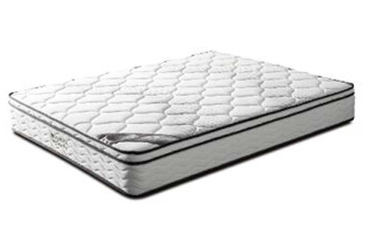 Single Vista Eurotop Bonnell Spring Mattress Only - Medium