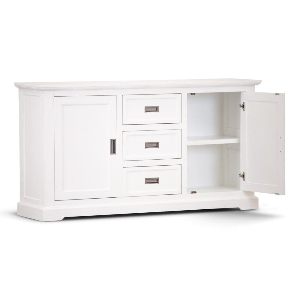 COASTAL BUFFET - 2 DOOR / 3 DRAWER - 1660(L) x 470(W) - BRUSHED