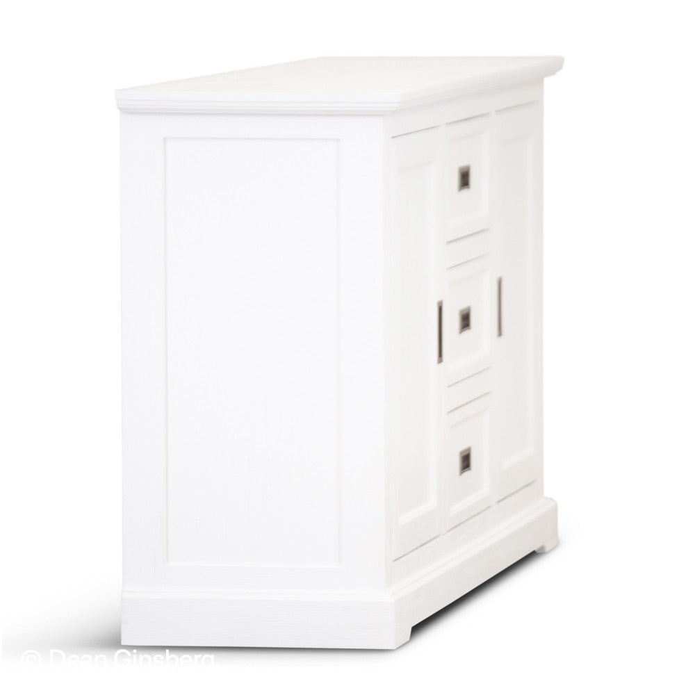 COASTAL BUFFET - 2 DOOR / 3 DRAWER - 1660(L) x 470(W) - BRUSHED