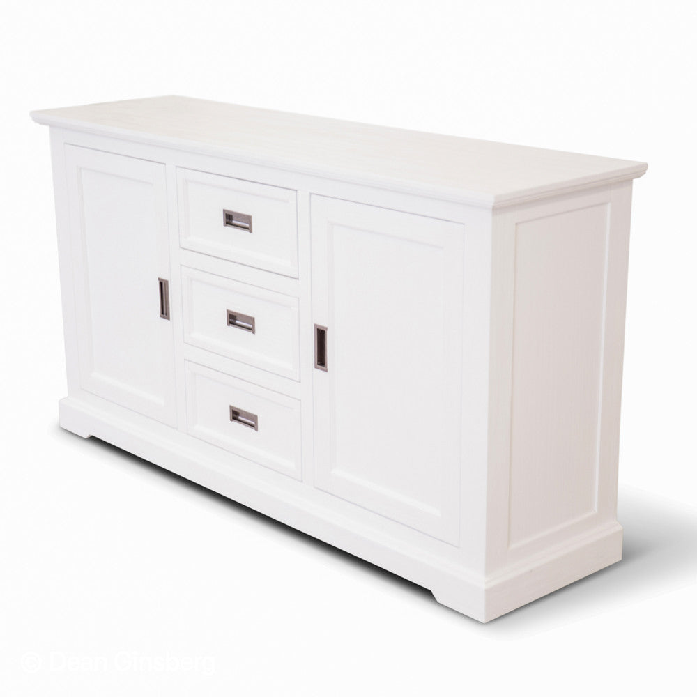 COASTAL BUFFET - 2 DOOR / 3 DRAWER - 1660(L) x 470(W) - BRUSHED
