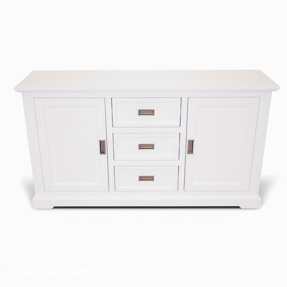 COASTAL BUFFET - 2 DOOR / 3 DRAWER - 1660(L) x 470(W) - BRUSHED