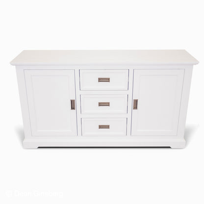 COASTAL BUFFET - 2 DOOR / 3 DRAWER - 1660(L) x 470(W) - BRUSHED