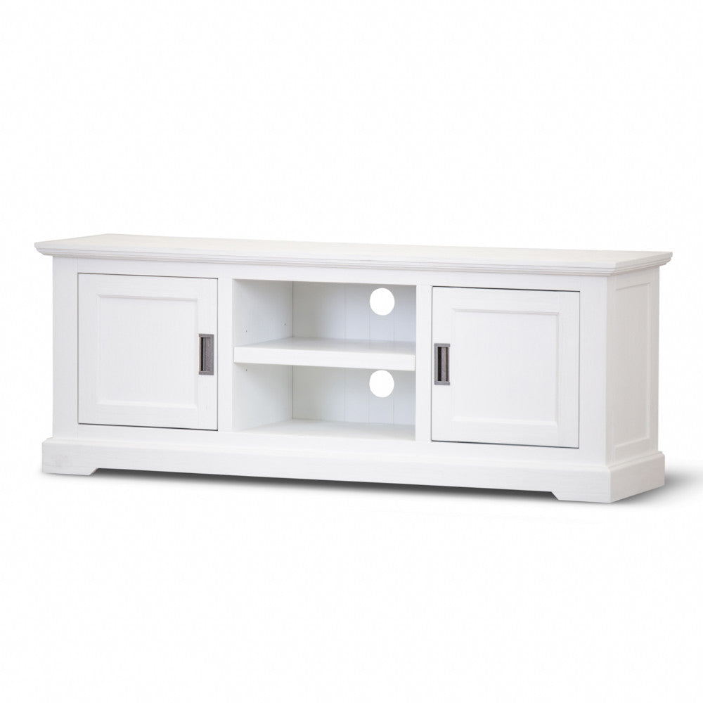 Coastal TV Unit - 2 Door / 2 Niche - 1600(L) X 450(W) - Brushed