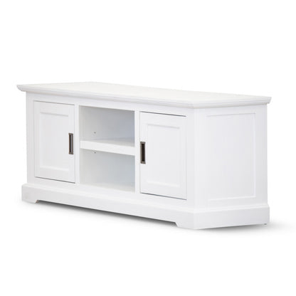 COASTAL TV UNIT - 2 DOOR / 2 NICHE - 1600(L) x 450(W) - BRUSHED