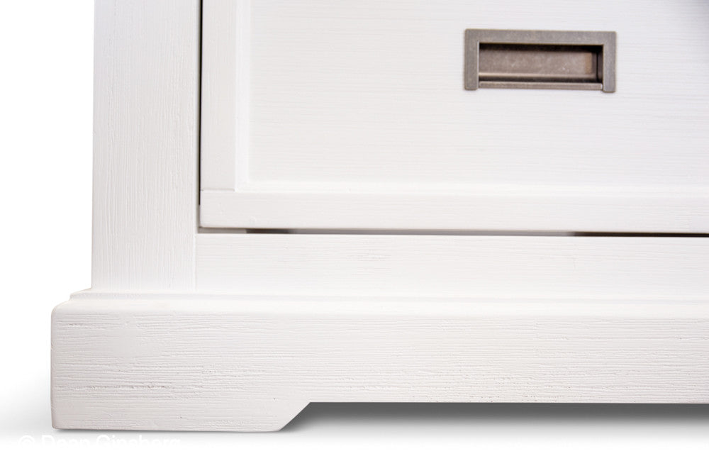 COASTAL COFFEE TABLE - 1 DRAWER / 1 NICHE - 1200(L) x 700(W) - BRUSHED