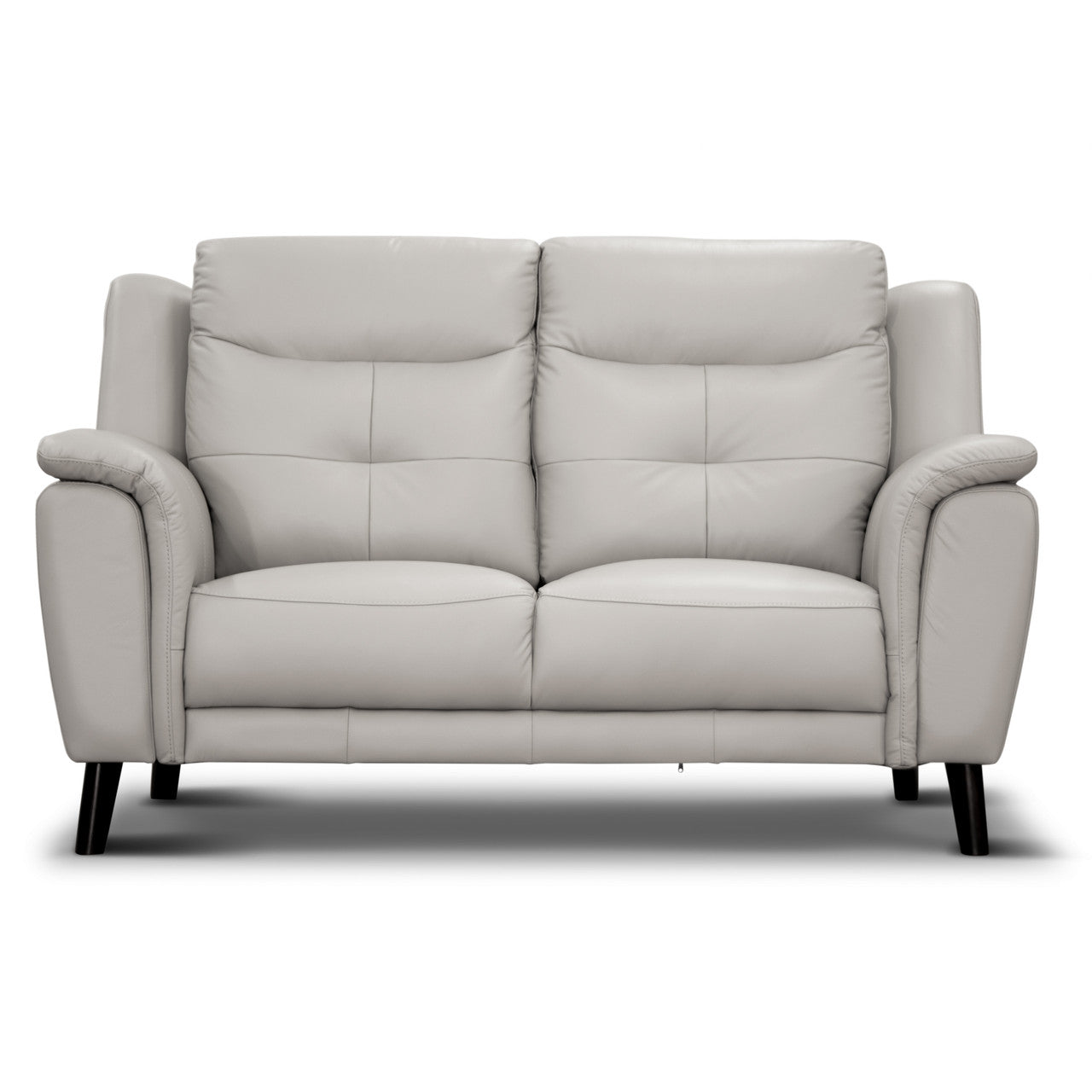 GEORGIA 2 SEATER SOFA  - SILVER