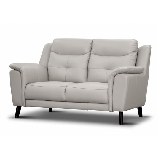 Georgia 2 Seater Sofa - Silver