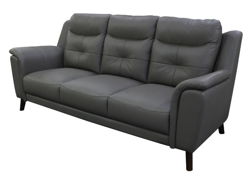 Georgia 3 Seater Sofa - Gunmetal