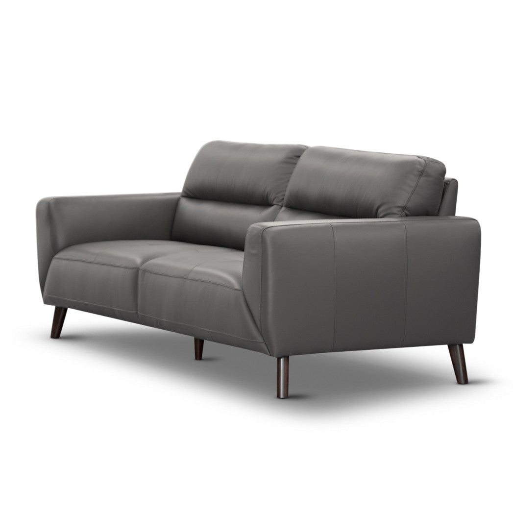 SONOMA 3 SEATER SOFA  - GUNMETAL GREY