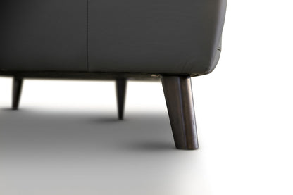 SONOMA 3 SEATER SOFA  - GUNMETAL GREY