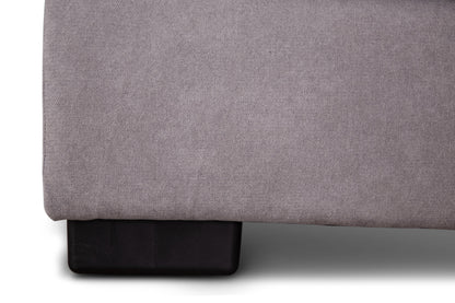 RYE 2.5 SEATER CORNER MODULAR LOUNGE SUITE - LIGHT GREY
