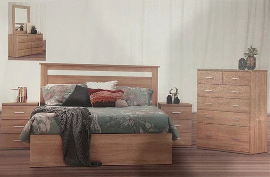QUEEN VICTORIAN (AUSSIE MADE) BED - ASSORTED COLOURS
