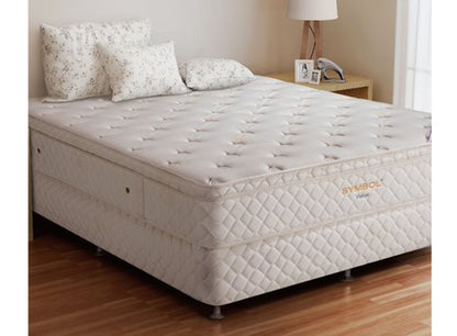 QUEEN VIENNA POCKET SPRING ENSEMBLE (BASE & MATTRESS) WITH LATEX - EXTRA FIRM