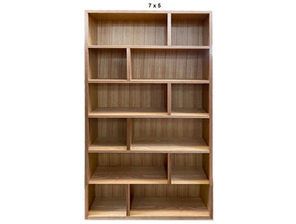 VOGUE (AUSSIE MADE) BOOKCASE COLLECTION - ASSORTED STAINED COLOURS - STARTING FROM $699