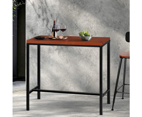 Armelle High Bar Table - 1100(H) X 700(D) - Walnut