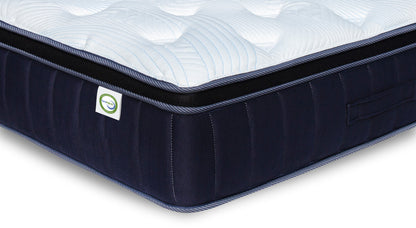SINGLE WELLNESS EURO TOP POCKET SPRING MATTRESS WITH 360 FOAM BOX (IN A BOX) - MEDIUM