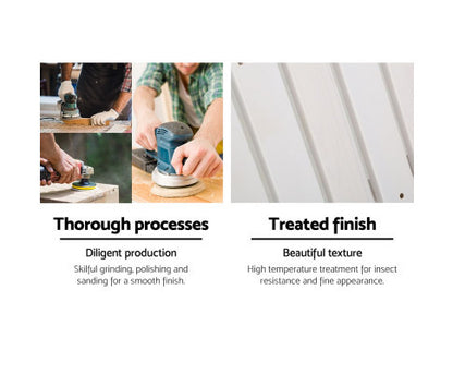 HADLEY OUTDOOR LOUNGE CHAIR - WHITE