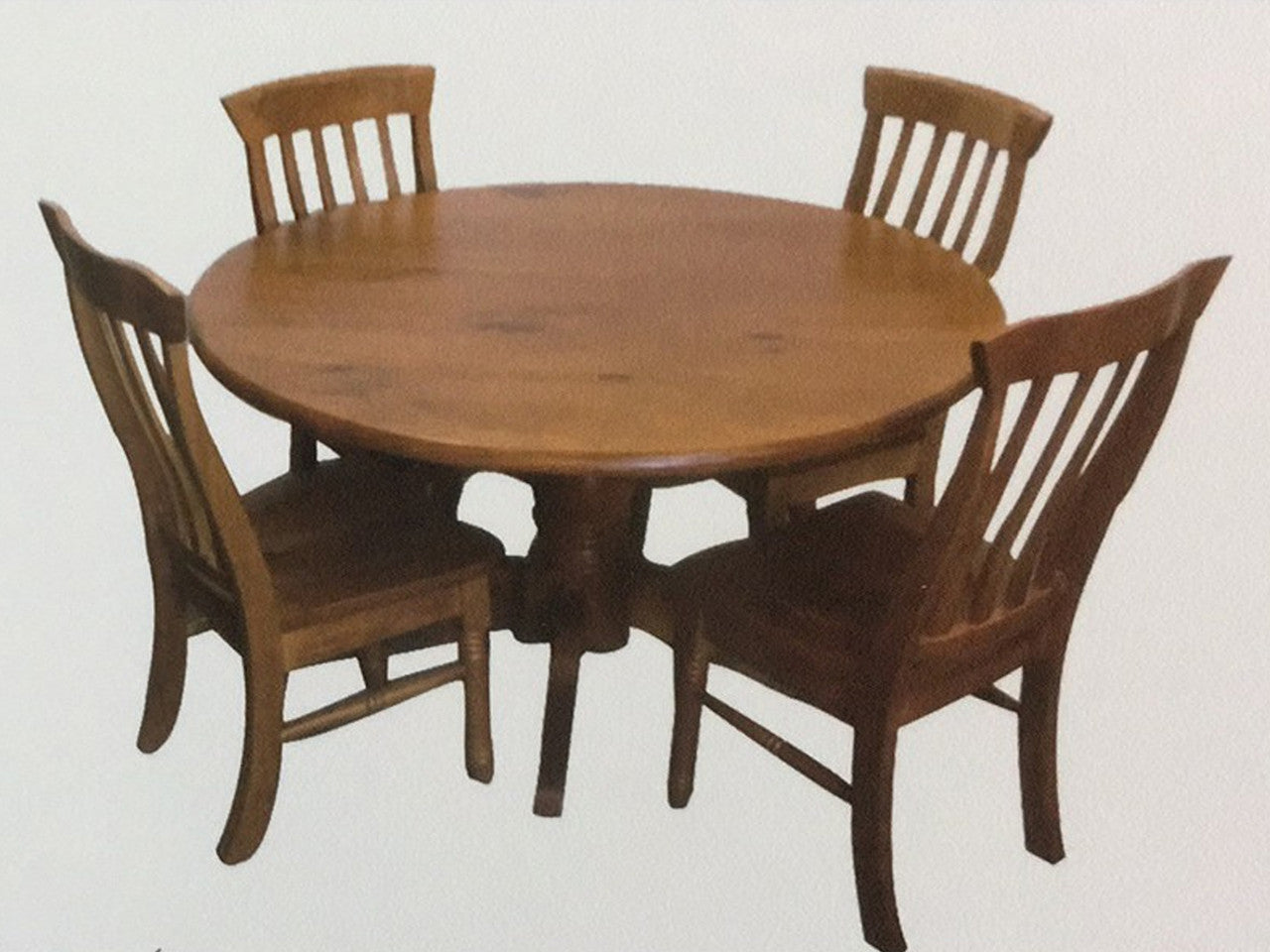 Wynne 5 Piece Round Dining Settings - As Pictured