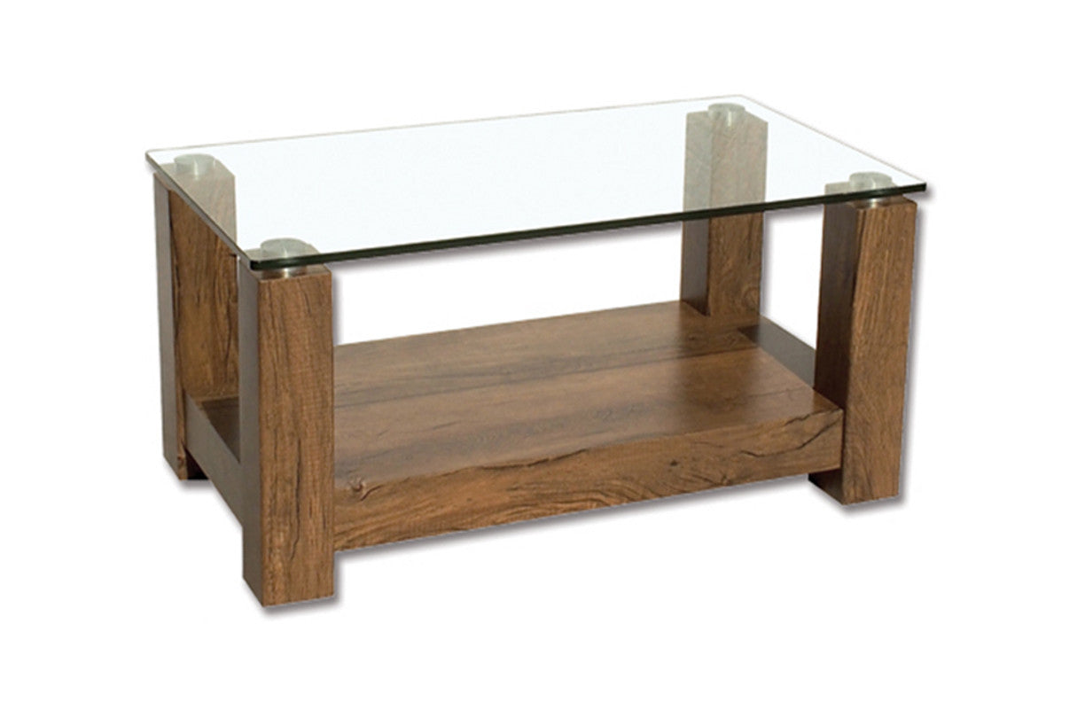 Winnie Rectangular Coffee Table- 1380(W) X 800(D) - Antique Oak
