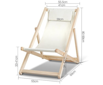 NAIN OUTDOOR FOLDABLE BEACH SLING CHAIR - AS PICTURED