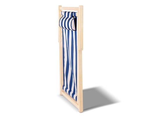NAIN FOLDABLE BEACH SLING CHAIR - AS PICTURED
