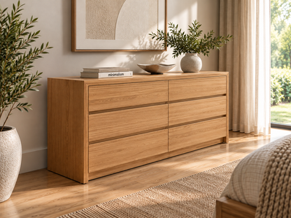 Krizzy (Aussie Made) 6 Drawer Dresser