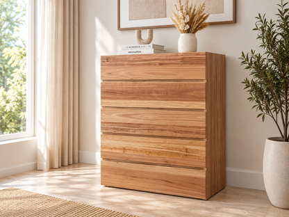 Nancy (Aussie Made) 5 Drawer Tallboy