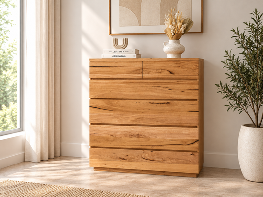 Duke (Aussie Made) 6 Drawer Tallboy