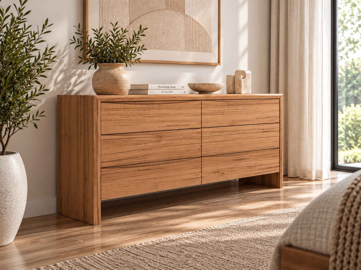 Youka (Aussie Made) 6 Drawer Dresser