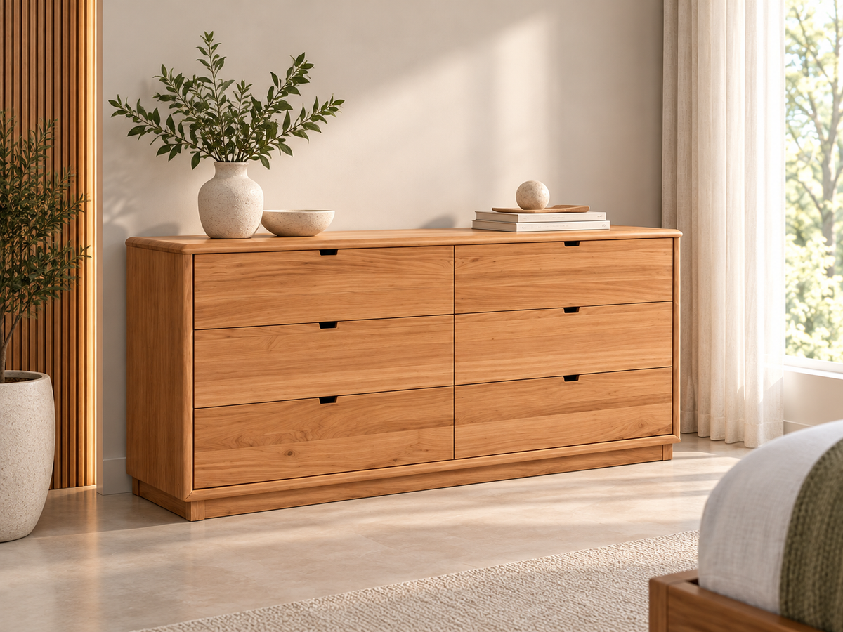 Russell (Aussie Made) 6 Drawer Dresser