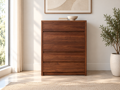 Reina (Aussie Made) 5 Drawer Tallboy