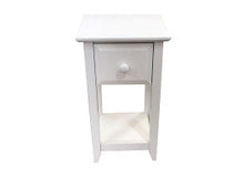 MANILLA (AUSSIE MADE)  SMALL / SKINNY BEDSIDE - 630(H) x 350(W) x 320(D) - ASSORTED PAINTED COLOURS