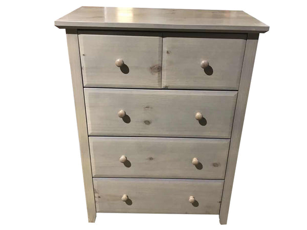 TYLEX (AUSSIE MADE) 5 DRAWER (2 OVER 3) TOP-SPLIT TALLBOY CHEST  - 1200(H) X 900(W) - ASSORTED COLOURS