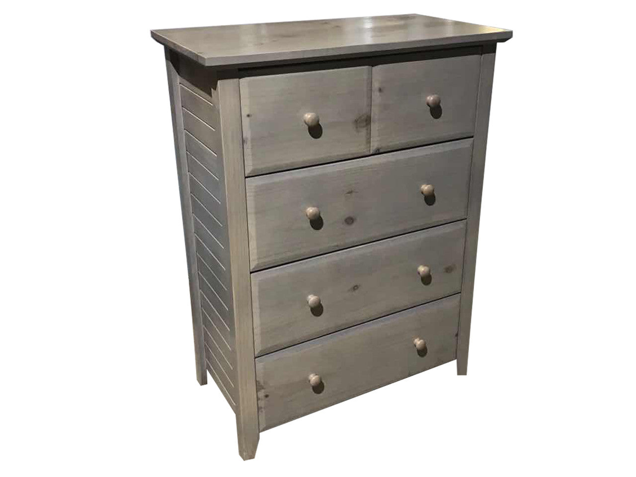 TYLEX (AUSSIE MADE) 5 DRAWER (2 OVER 3) TOP-SPLIT TALLBOY CHEST  - 1200(H) X 900(W) - ASSORTED COLOURS